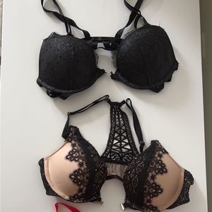 3 Victoria secret dream angels push up bras